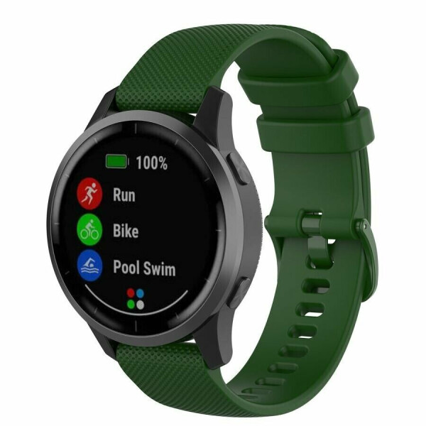 

Ремешок UniCase Rhombus Texture для Huawei Watch GT 2e - Army Green