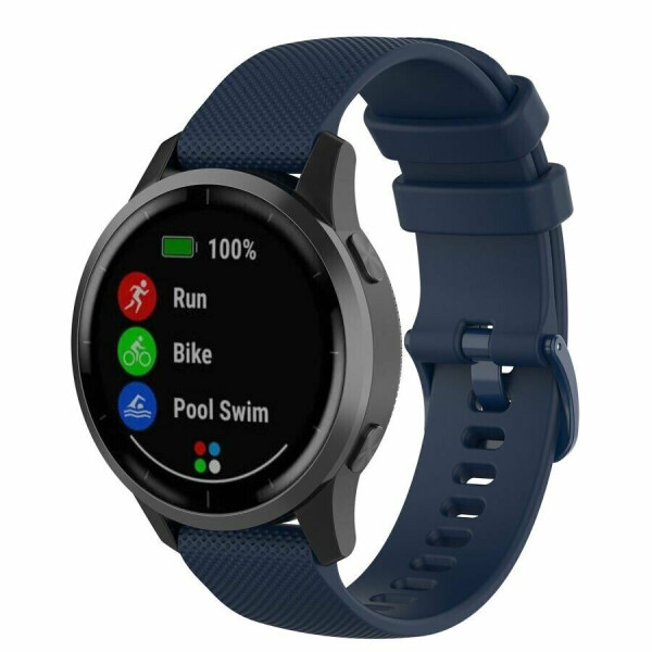 

Ремешок UniCase Rhombus Texture для Huawei Watch GT 2e - Dark Blue