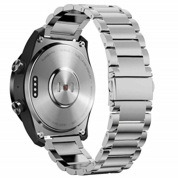 

Ремешок Deexe Stainless Steel для Huawei Watch GT 2e - Silver