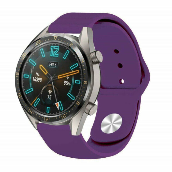 

Ремешок Deexe Flexible Watch Band для Huawei Watch GT 2e - Purple