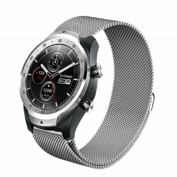 

Ремешок Deexe Milanese Stainless Steel для Huawei Watch GT 2e - Silver