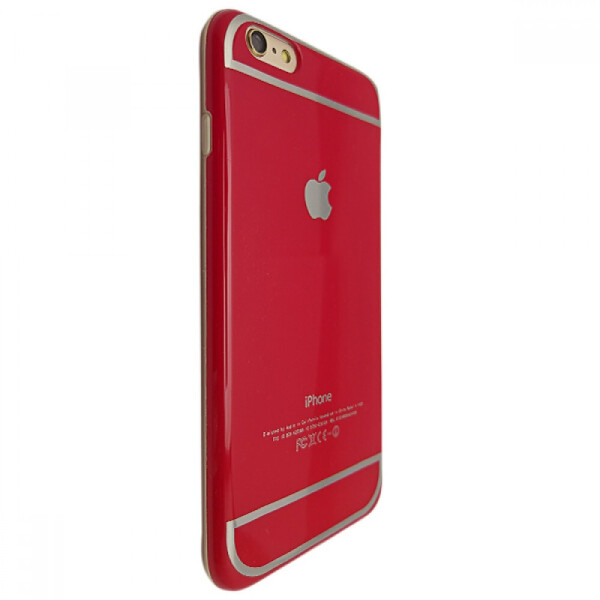 

Накладка силикон Ртуть глянец для Apple iPhone 6 Plus (red)