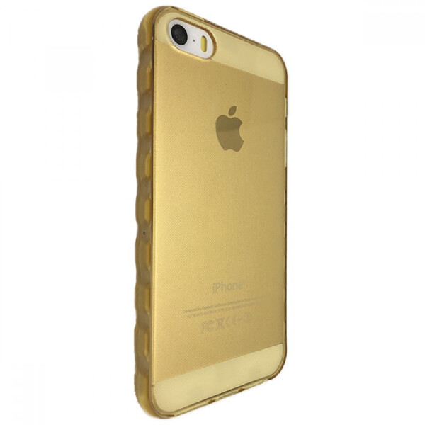 

Чехол-накладка DK-Case силикон Germany с анатомическим хватом для Apple iPhone 5/5S (gold)
