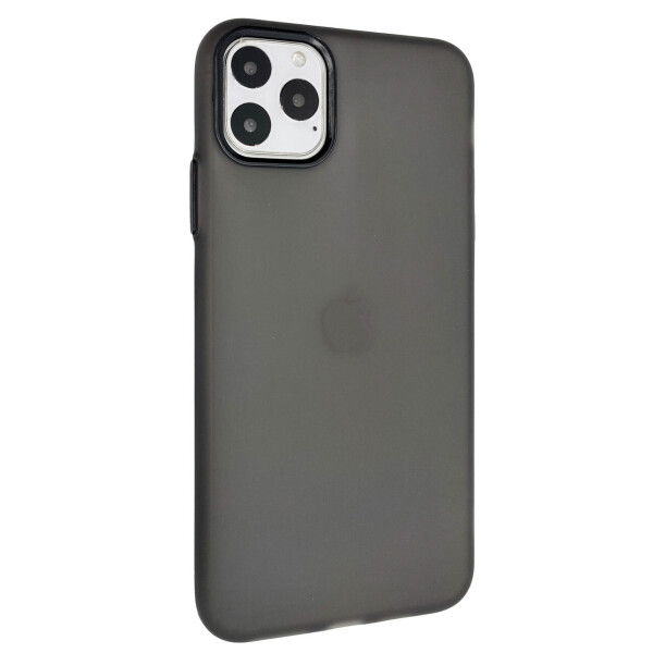 

Чехол-накладка DK Silicone Matting Silk для Apple iPhone 11 Pro Max (black / black)