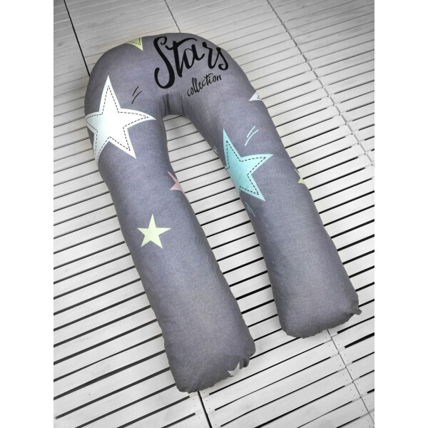 

Подушка Для Беременных ComShop Подушка Обнимашка Подкова Stars U XXL 60x245 см