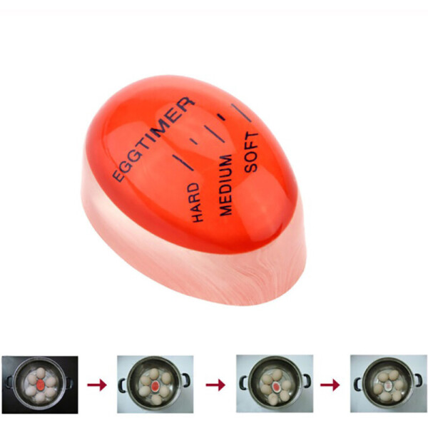 

Таймер для Варки Яиц ComShop Индикатор Готовности Egg Timer Пищевой Пластик 4х5х3 см