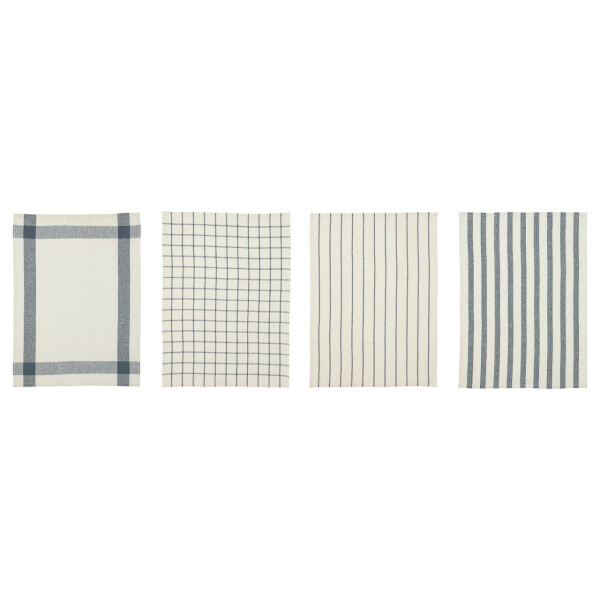 

Полотенце кухонное IKEA ELLY 50x65 см 4 шт. белый/синий 700.696.37