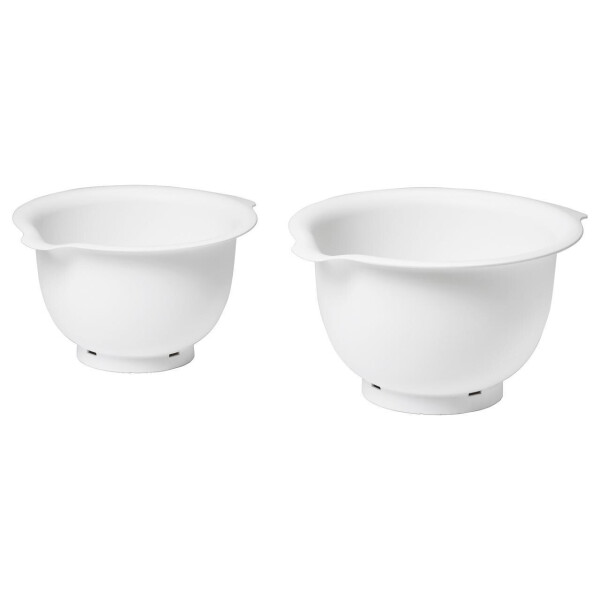 

Набор мисок для взбивания IKEA VISPAD 2 штуки белый 504.217.91