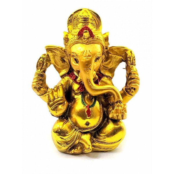 

Статуэтка Super Hit Ганеша Каменная Крошка "Золото" (8,5Х6,5Х4 См) 32899