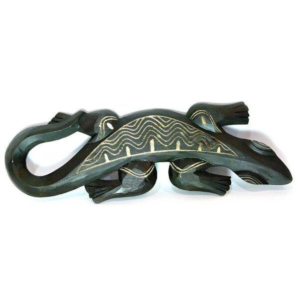 

Статуэтка Darshan Гекон Деревянный Резной (17Х2Х50 См) 24267