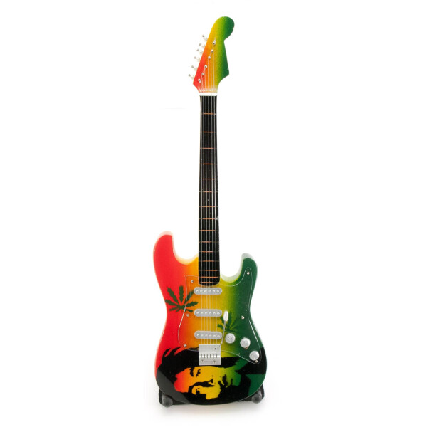

Статуэтка Darshan Гитара "Bob Marley" Миниатюра Дерево (24Х7,5Х1,5 См) 29869
