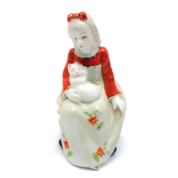 

Статуэтка Kanishka Девушка С Кошкой Фарфор (12,5Х8,5Х6,5 см) 29656