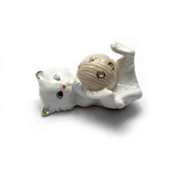

Статуэтка Kanishka Котенок с клубком Фарфор (9,5Х6Х5,5 см) 26235