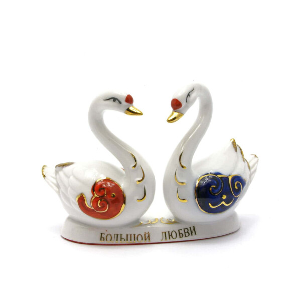

Статуэтка Kanishka Лебеди Пара Фарфор (13.5Х9Х4.5 см) 28842