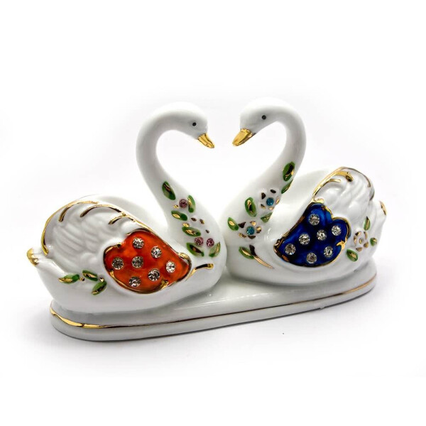 

Статуэтка Kanishka Лебеди Пара Фарфор (16,5Х10Х5,5 см) 25342