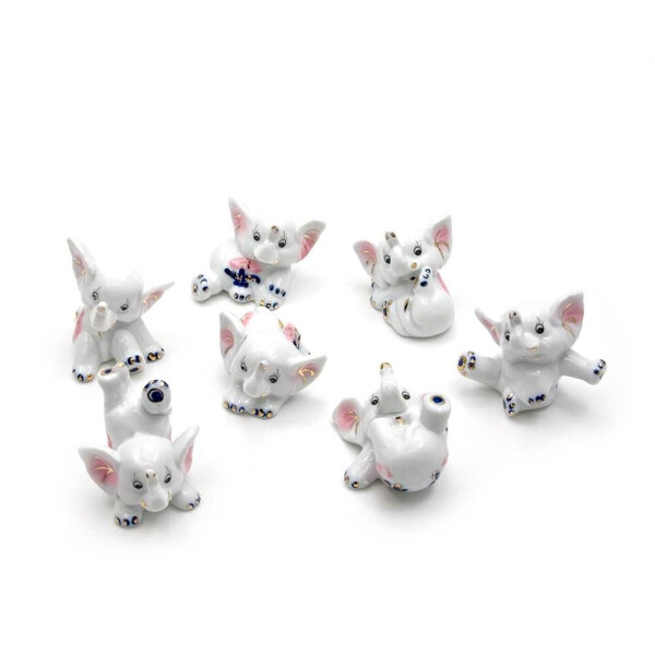 

Статуэтка Kanishka Слоны Набор 7 шт Фарфор (4,5Х4Х3 см) 25613