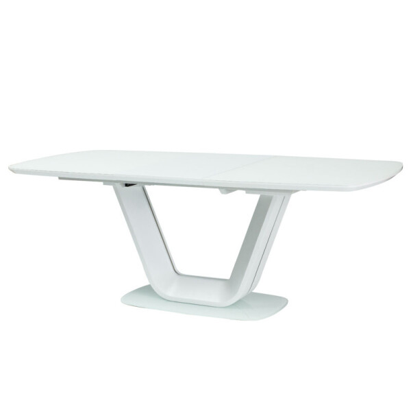 

Стол обеденный Signal Armani 90x140(200) см Белый матовый (ARMANIBB140)