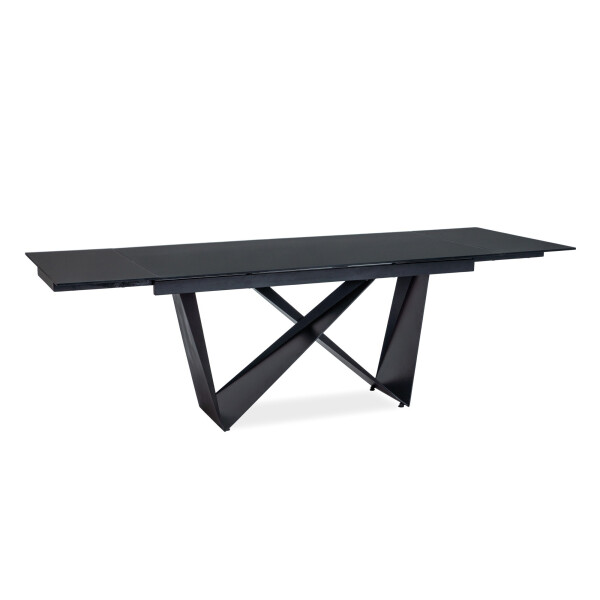 

Стол обеденный Signal Cavalli 90x160(240) см Черный матовый (CAVALLICC160)