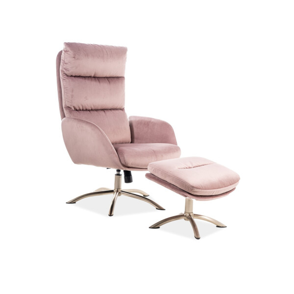 

Кресло Signal Monroe Velvet Розовый (MONROEVRA)