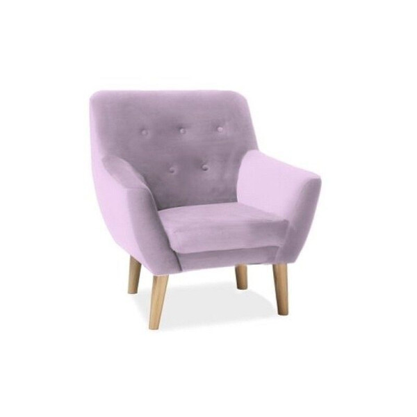 

Кресло Signal NORDIC 1 Velvet Античный розовый/Бук Bluvel52 (NORDIC1V52)