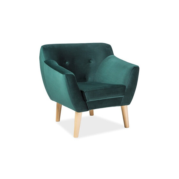 

Кресло Signal BERGEN 1 Velvet Bluvel 85 Бирюзовый (BERGEN1V85)