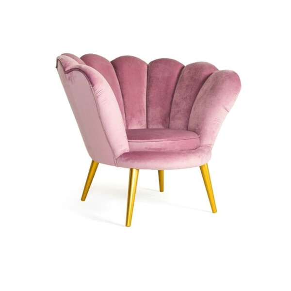 

Кресло Signal MAGNOLIA Velvet Bluvel 52 Античный розовый/Золотой (MAGNOLIAV52)