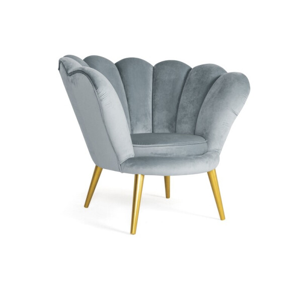 

Кресло Signal MAGNOLIA Velvet Bluvel 14 Серый/Золотой (MAGNOLIAV14)