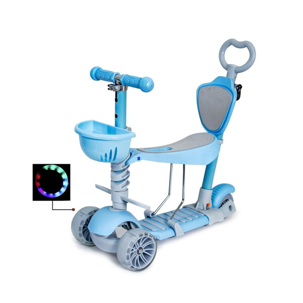 

Самокат Scooter Smart 5 в 1 голубой 1451904439