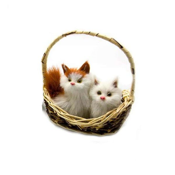 

Статуэтка Super Hit Кошки в лукошке (Мяукают)(15Х13Х9 См) 23902