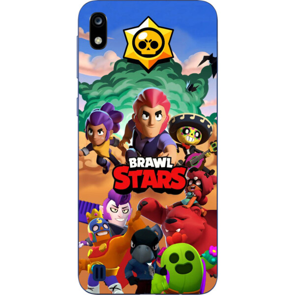 

Силиконовый чехол Amstel с рисунком для ZTE Blade A7 2019 Игра Brawl Stars