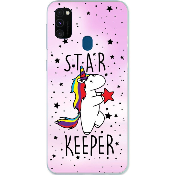

Чехол силиконовый бампер Amstel для Samsung M30s Galaxy M307F с картинкой Единорог