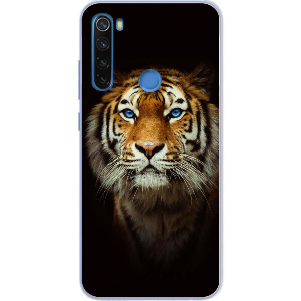

Силиконовый чехол Amstel для Xiaomi Redmi Note 8T с картинкой Тигр на черном фоне