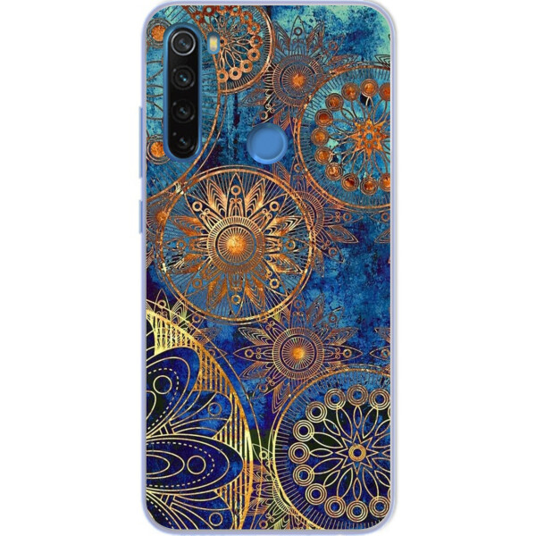 

Чехол силиконовый бампер Amstel для Xiaomi Redmi Note 8T с картинкой Круги винтаж
