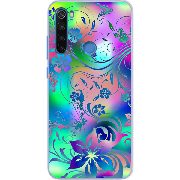 

Чехол силиконовый Amstel для Xiaomi Redmi Note 8T с картинкой Цветочный узор