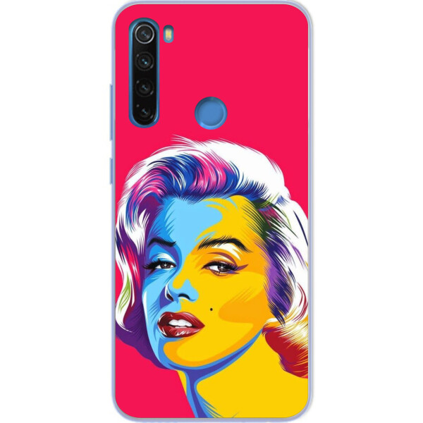 

Чехол бампер силиконовый Amstel для Xiaomi Redmi Note 8T с картинкой Монро