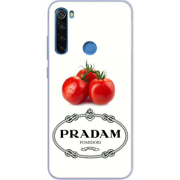

Антибрендовый силиконовый чехол Amstel для Xiaomi Redmi Note 8T с картинкой Pradam pomidori