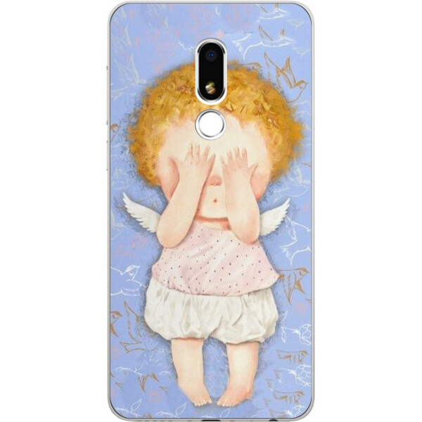 

Чехол бампер силиконовый Amstel для Meizu M8 Lite с картинкой Ангелочек