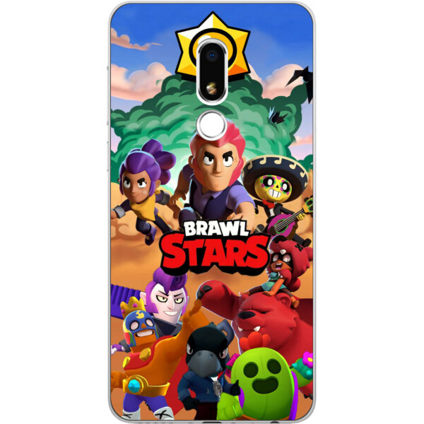 

Силиконовый чехол Amstel для Meizu M8 Lite с картинкой Игра Brawl Stars