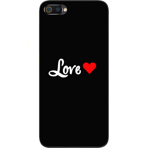 

Силиконовый чехол бампер Amstel для Realme C2 с картинкой Love