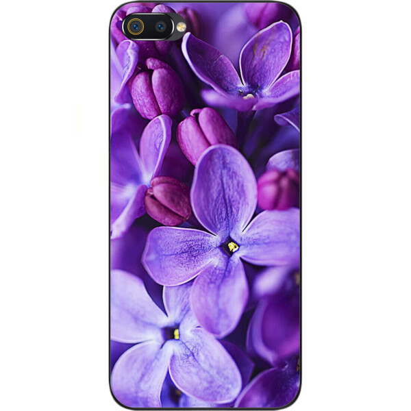 

Чехол силиконовый Amstel для Realme C2 с картинкой Сирень