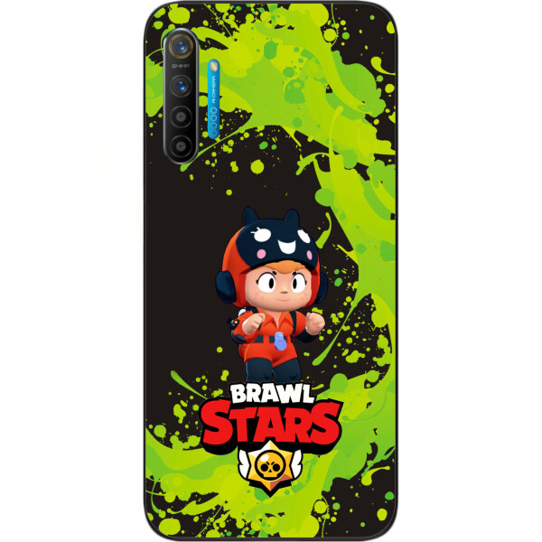 

Силиконовый чехол Amstel с картинкой для Realme XT Бравл старс Герои Беа