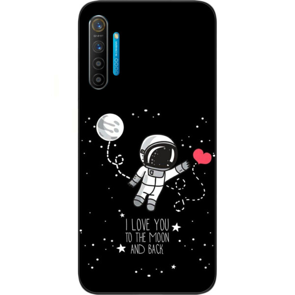 

Силиконовый чехол Amstel с картинкой для Realme XT Любовь до луны и назад