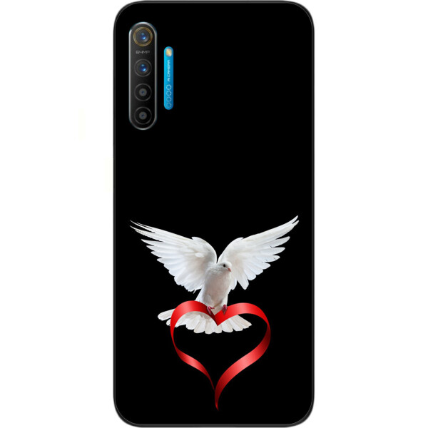 

Силиконовый чехол бампер Amstel для Realme XT с картинкой Голубь