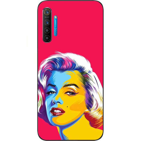 

Бампер силиконовый чехол Amstel для Realme XT с картинкой Монро