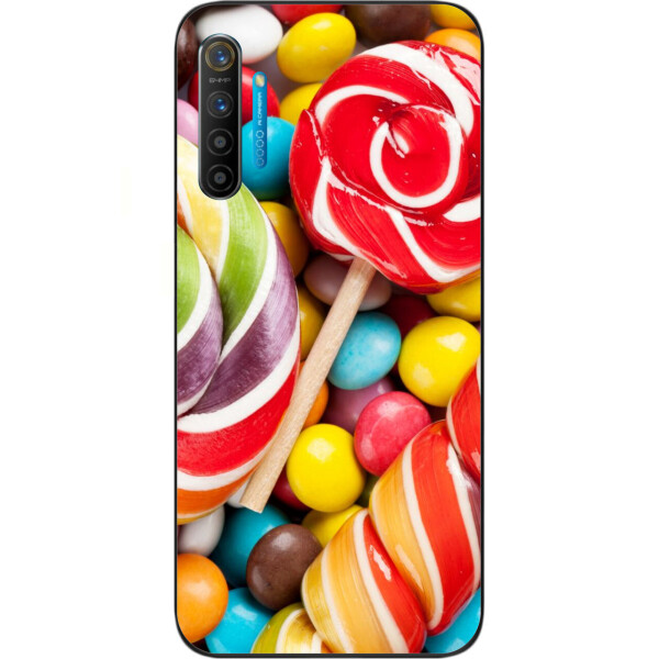 

Силиконовый чехол бампер Amstel для Realme X2 с картинкой Конфеты
