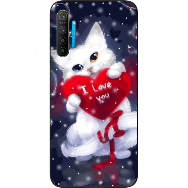 

Оригинальный чехол Amstel для Realme X2 с картинкой Кот с сердцем