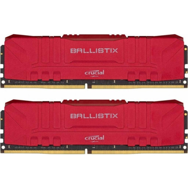 

Оперативная память DDR4 32GB (2x16GB) 3200 MHz Ballistix Red MICRON (BL2K16G32C16U4R)