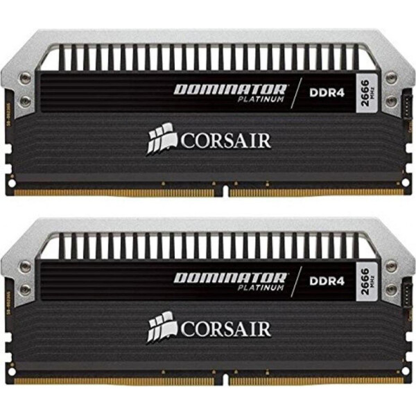 

DDR4 16GB (2x8GB) 3000 MHz Dominator Platinum CORSAIR (CMD16GX4M2B3000C15)