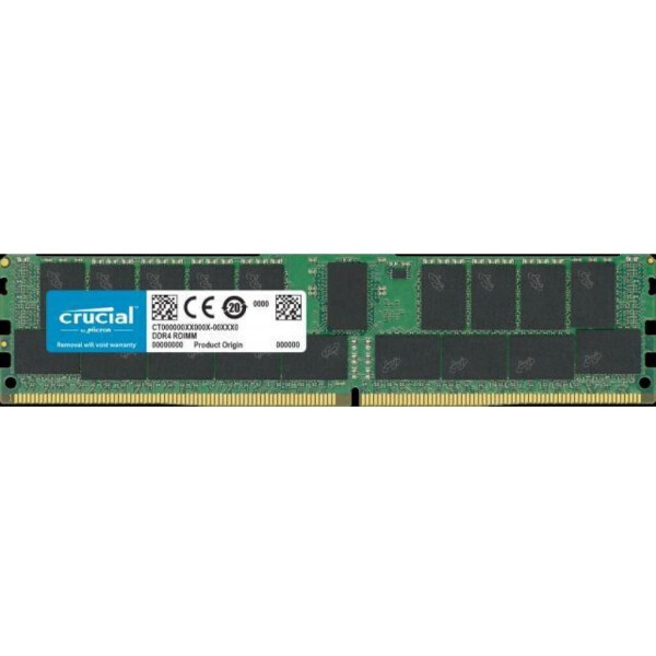 

Оперативная память DDR4 32GB ECC RDIMM 2933MHz 2Rx4 1.2V CL21 MICRON (CT32G4RFD4293)