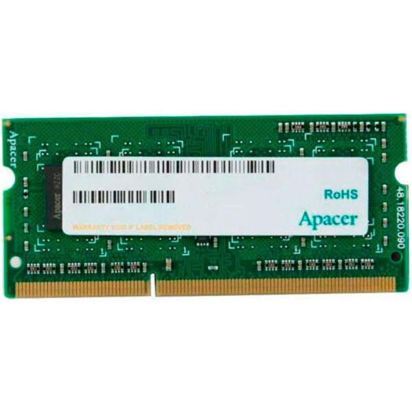 

SoDIMM DDR3L 4GB 1600 MHz Apacer (DV.04G2K.HAM)